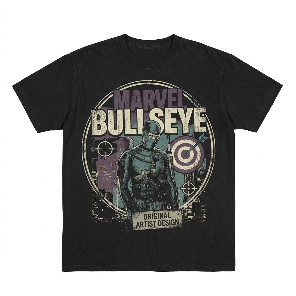 Vintage Bullseye Benjamin Poindexter Born Again Comic Graphic Merch Apparel Retro Unisex TShirt