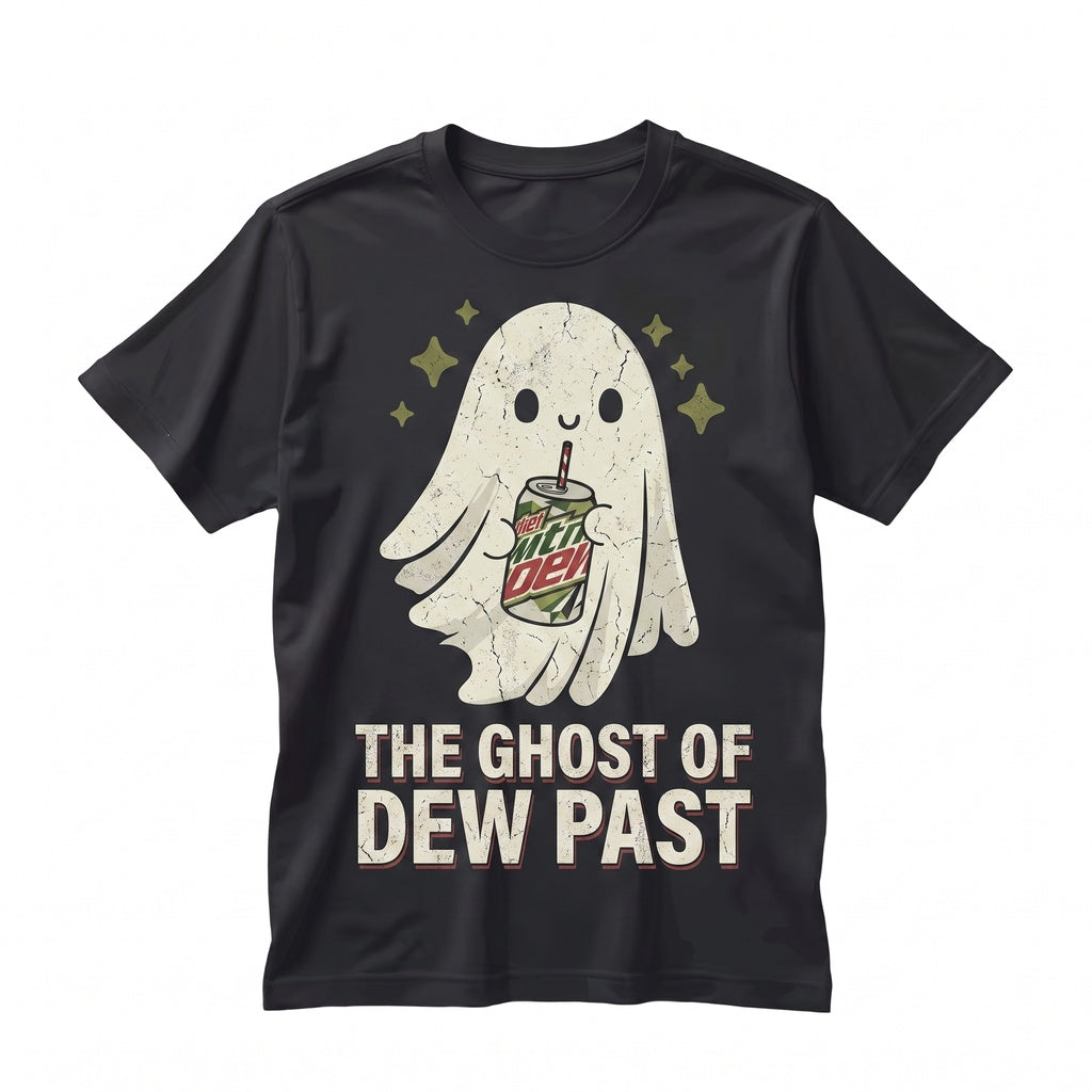 Diet Citrus Soda Ghost Cute Spooky Drink Lover Funny Halloween Graphic Apparel Unisex TShirt
