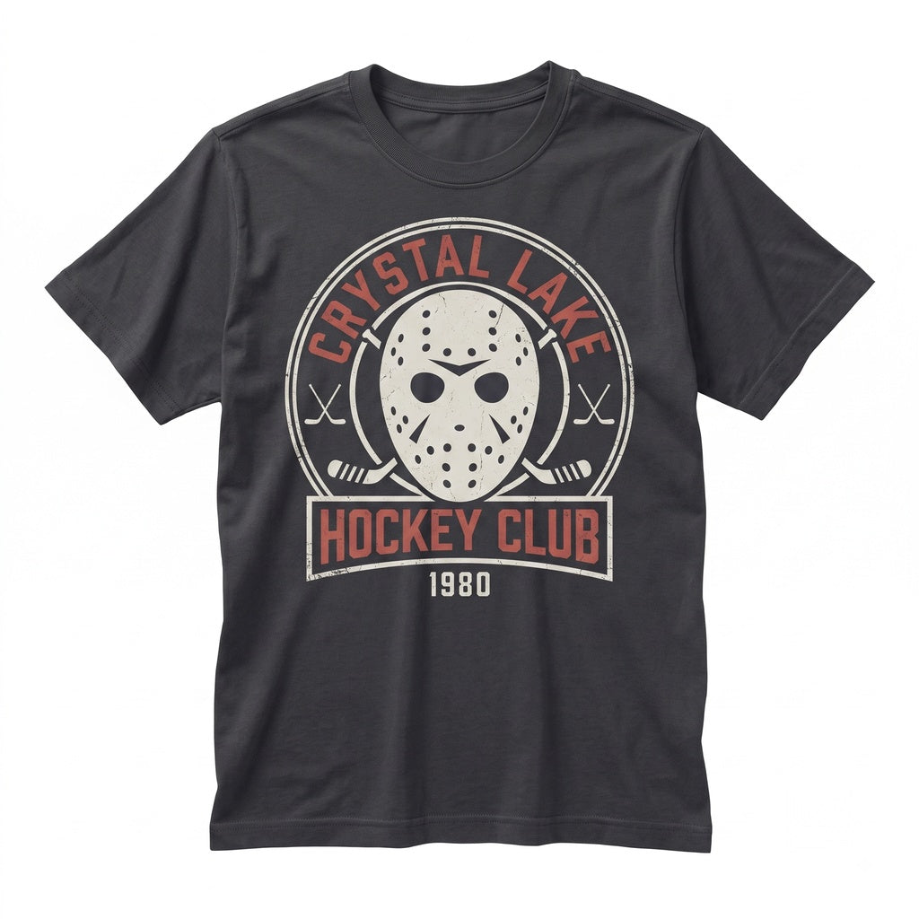 Vintage 1990s Retro Crime Action Film Bank Heist Hockey Mask Graphic Unisex TShirt