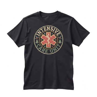 ICU Nurse Christmas Sweatshirt Intensive Care Unit Holiday Sweater Unisex TShirt