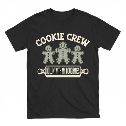 Funny Christmas Cookie Crew Holiday Baking Graphic Gift Unisex TShirt