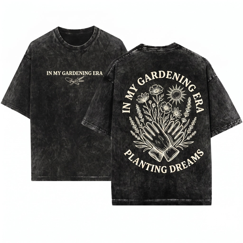 Gardening Era Plant Lover Unisex Wash T-Shirt