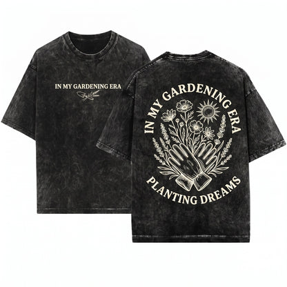 Gardening Era Plant Lover Unisex Wash T-Shirt