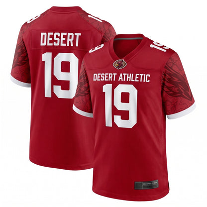 Unisex Breathable Mesh Football Game Fan Jersey Athletic Stitched Shirt