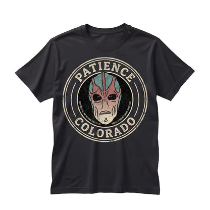 Retro Patience Colorado Alien Extraterrestrial Sci-Fi TV Series Graphic Unisex TShirt