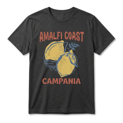 Amalfi Coast Lemon Graphic Italian Summer Apparel Unisex TShirt