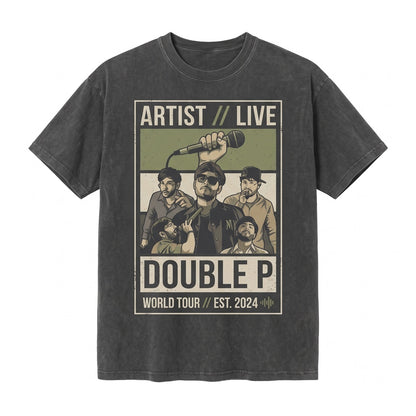 Retro Tito Double P Graphic Apparel, Novelty Gift for Men and Women Unisex TShirt