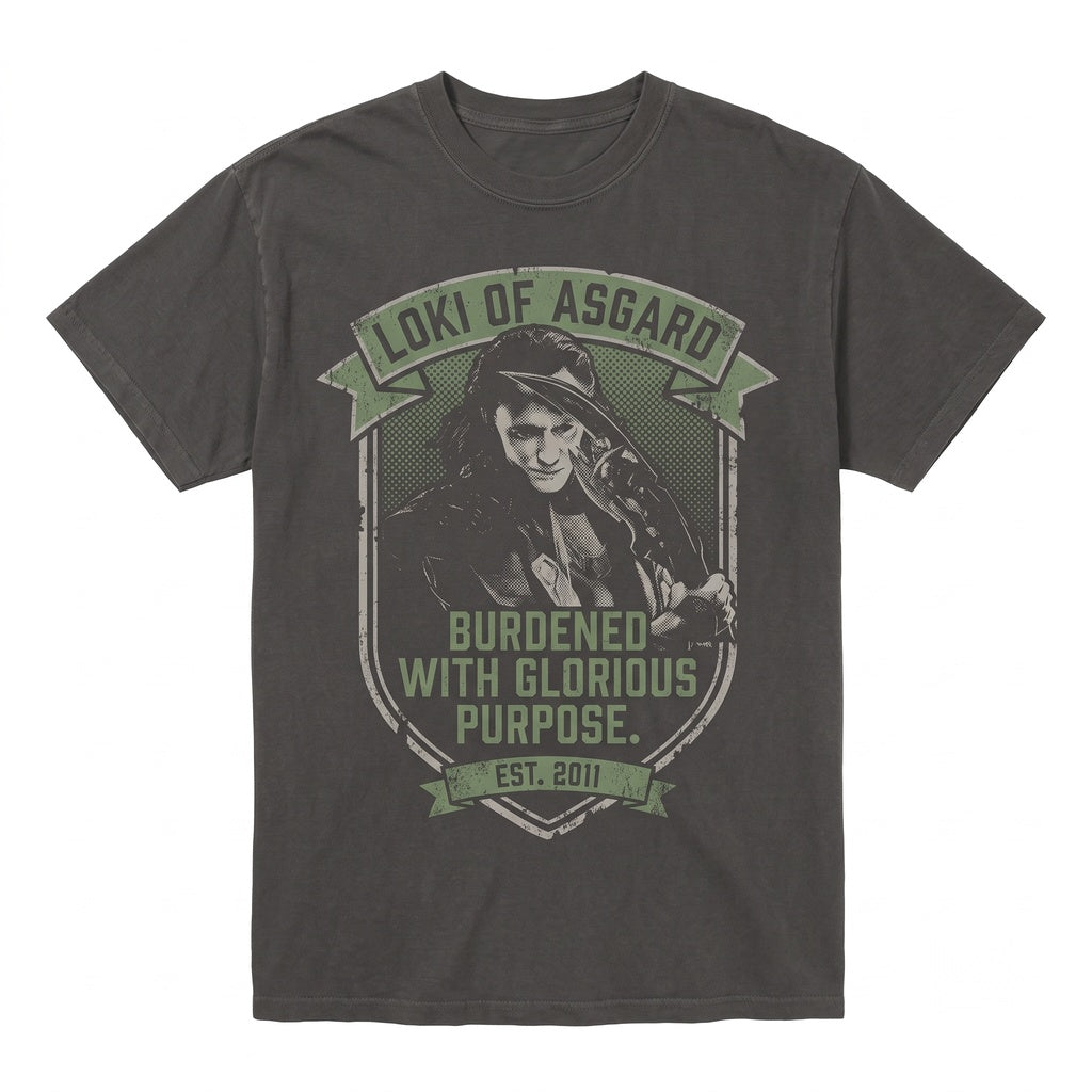 Vintage God of Mischief Retro Comic Fan Graphic Apparel Gift Unisex TShirt