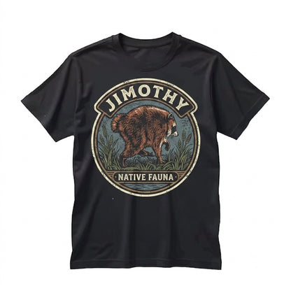 Jimothy Famous Seattle Raccoon Cute Trash Panda Viral Short King Unisex TShirt