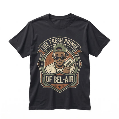 90s Retro West Philadelphia Prince Bel Air Graphic Vintage Unisex TShirt
