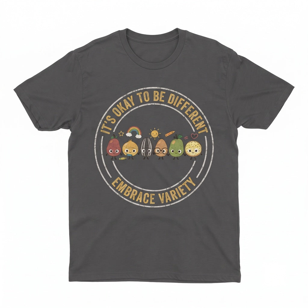 Fruit Graphic Special Education Teacher Inclusion Unisex TShirt