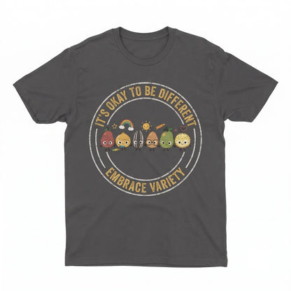Fruit Graphic Special Education Teacher Inclusion Unisex TShirt