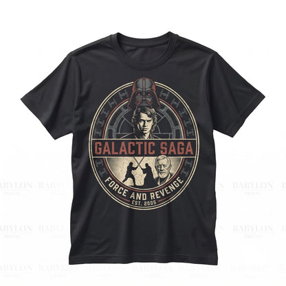 Vintage Revenge of the Sith Anakin Skywalker Darth Vader Dark Chosen One Graphic Unisex TShirt