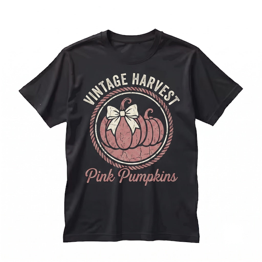Pink Pumpkin Breast Cancer Awareness Thanksgiving Fall Season Fighter Support Team Gift Unisex TShirt