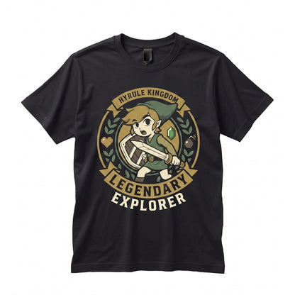 Retro Video Gamer Graphic Cotton Crewneck Apparel, Vintage Arcade Gaming Top, Unisex TShirt