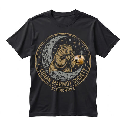 Three Retro Vintage Moon Prairie Dog Cute Funny Animal Rodent Graphic Gift Unisex TShirt