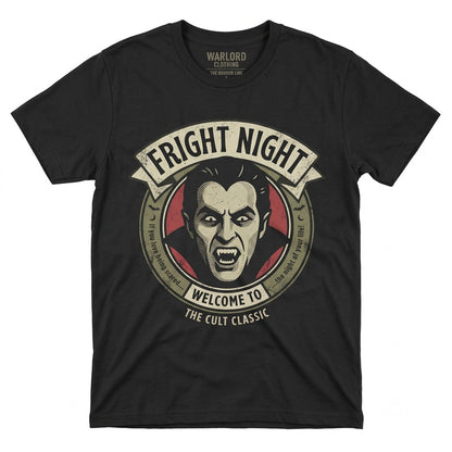 Vintage Vampire Horror Movie Graphic Halloween Retro Fright Night Unisex TShirt
