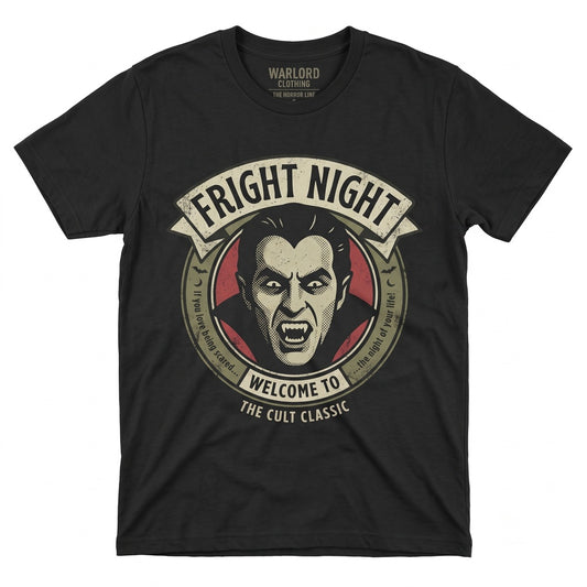 Vintage Vampire Horror Movie Graphic Halloween Retro Fright Night Unisex TShirt