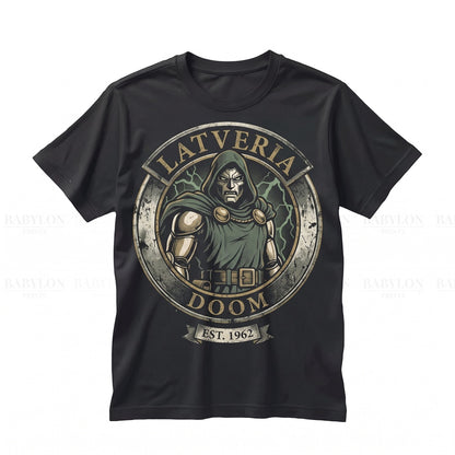 Vintage Doctor Doom Comic Graphic Apparel Victor Von Doom Retro Supervillain Graphic Unisex TShirt