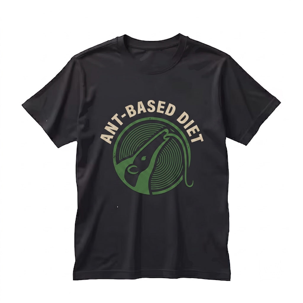 Funny Anteater Ant-Based Diet Wildlife Animal Graphic Short Sleeve Unisex TShirt