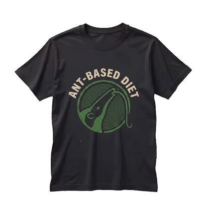 Funny Anteater Ant-Based Diet Wildlife Animal Graphic Short Sleeve Unisex TShirt