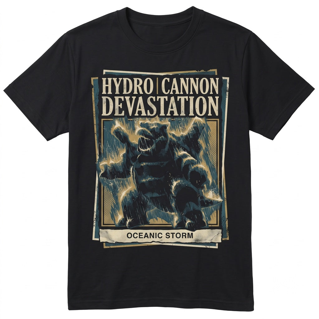 Tyranitar Graphic Sleeveless Vest, Retro Dark Pocket Monster Anime Y2K Vintage Streetwear Unisex TShirt