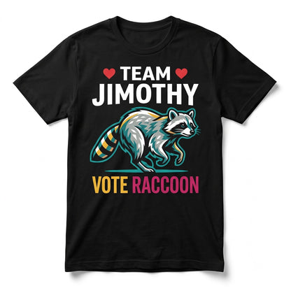 Funny Meme Raccoon Animal Team Jimothy Unisex TShirt