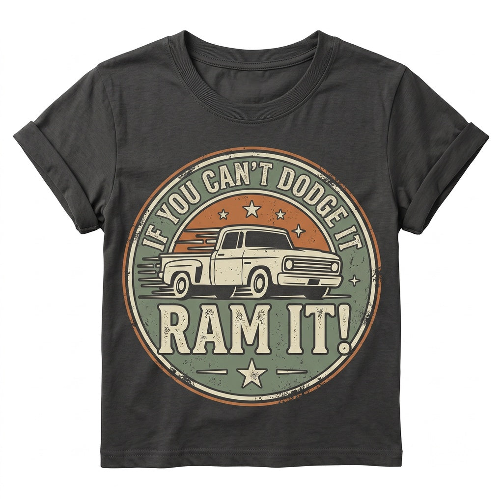If You Cannot Avoid Smash Funny Truck Lover Off-Road Graphic Bold 4x4 Humor Unisex TShirt