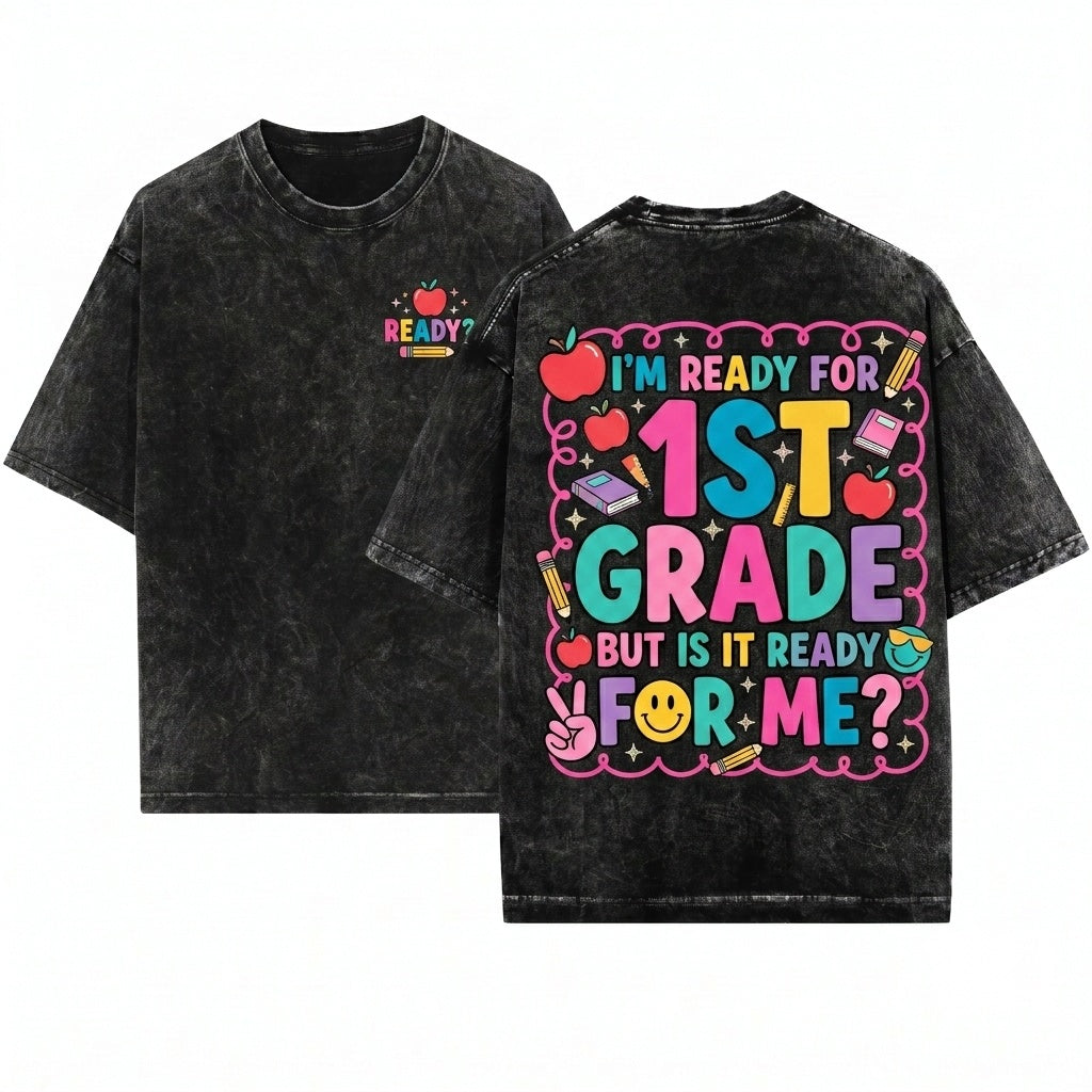 Im Ready For Back To School Grade PNG Bundle PreK Kindergarten First 1st 2nd 3rd 4th 5th But Is It Me Digital Graphic Graphic