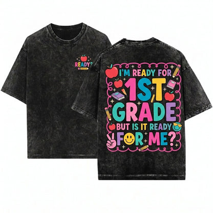 Im Ready For Back To School Grade PNG Bundle PreK Kindergarten First 1st 2nd 3rd 4th 5th But Is It Me Digital Graphic Graphic