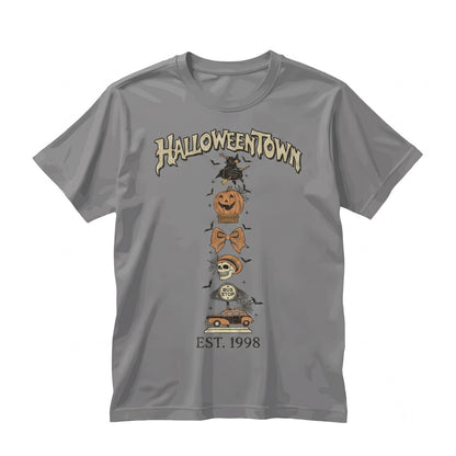 Vintage 90s Retro Spooky Town Est 1988 University Graphic Crewneck Sweatshirt Unisex TShirt