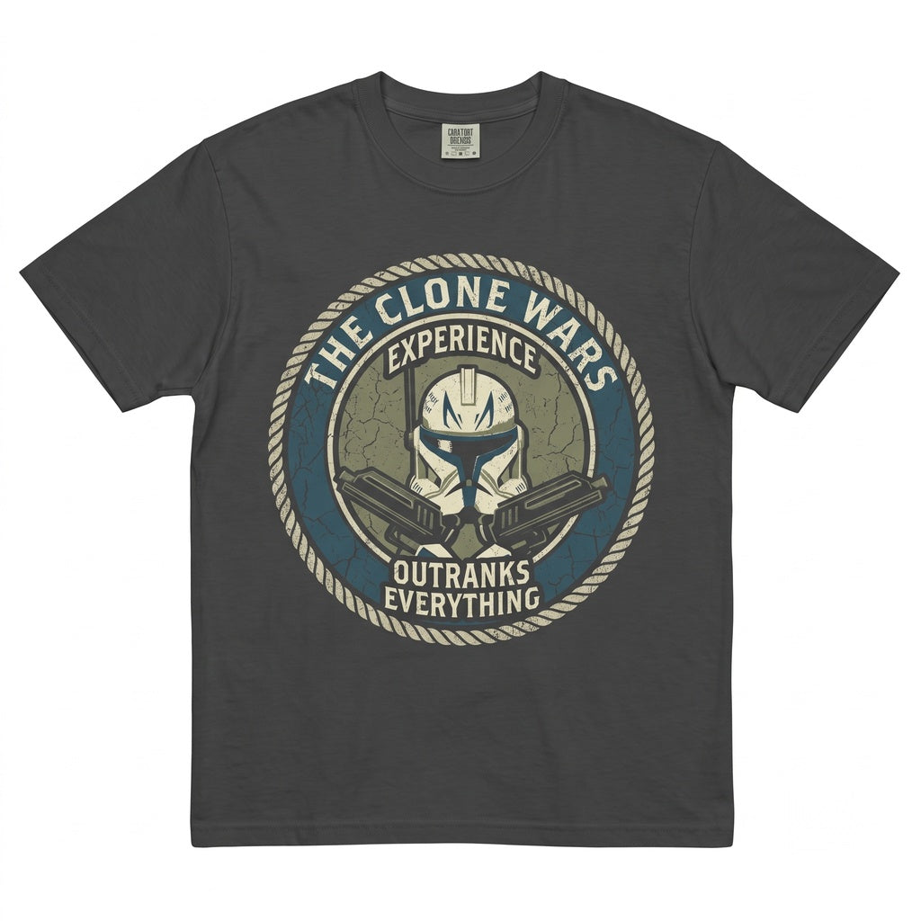 Vintage Captain Rex Graphic 501st Legion Clone Trooper Commander Sci-Fi Fan Apparel Unisex TShirt