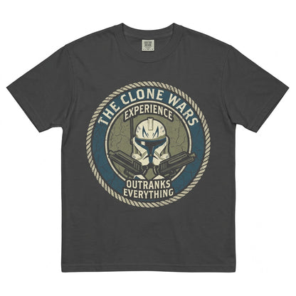 Vintage Captain Rex Graphic 501st Legion Clone Trooper Commander Sci-Fi Fan Apparel Unisex TShirt