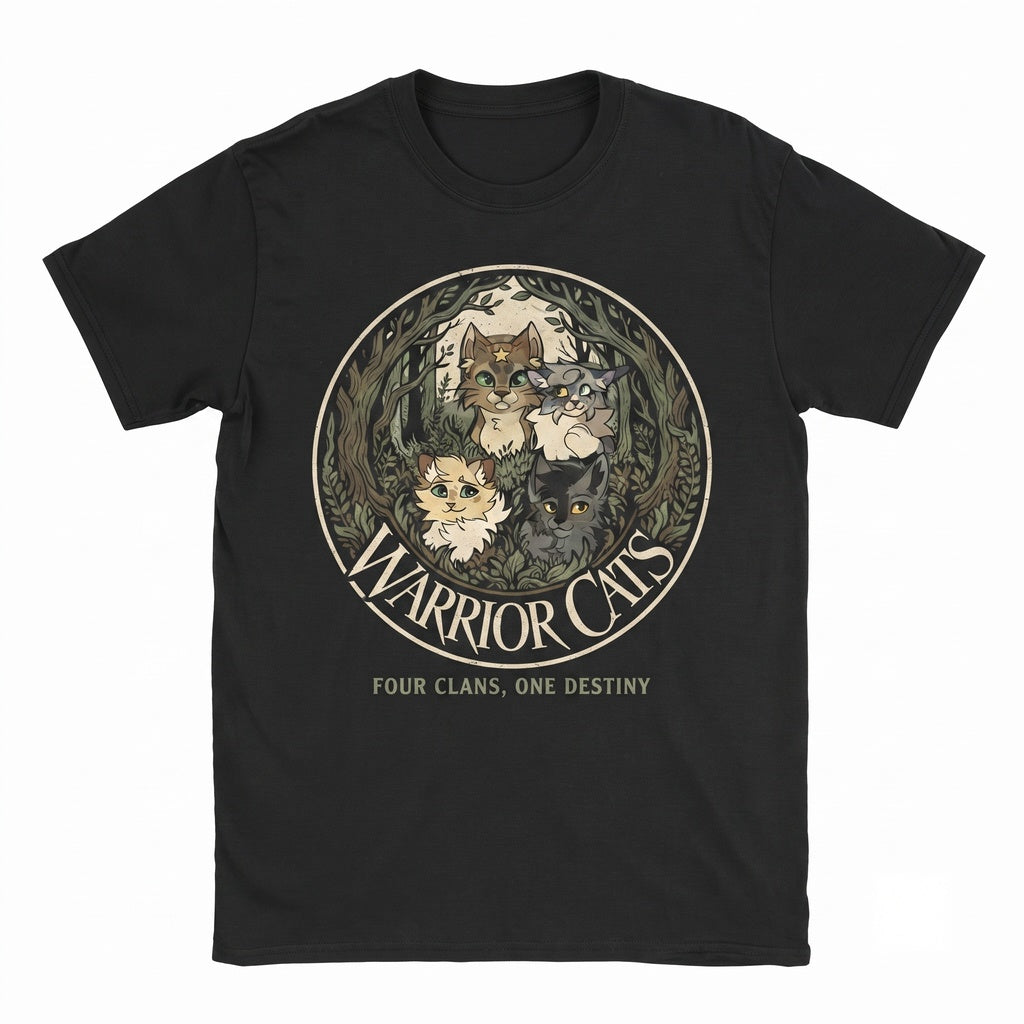 Warrior Feline Graphic Apparel Cute Kitty Mom Present Unisex TShirt
