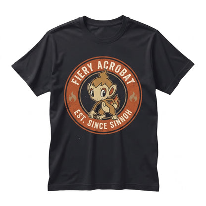 Chimchar Fire Monkey Cute Anime Graphic Vintage Y2K Retro Streetwear Sleeveless Top Unisex TShirt