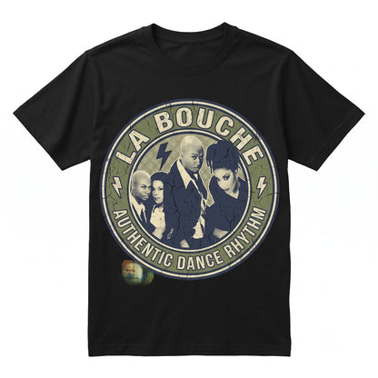 French Kiss Graphic Lips Paris Inspired Vintage Cotton Unisex TShirt