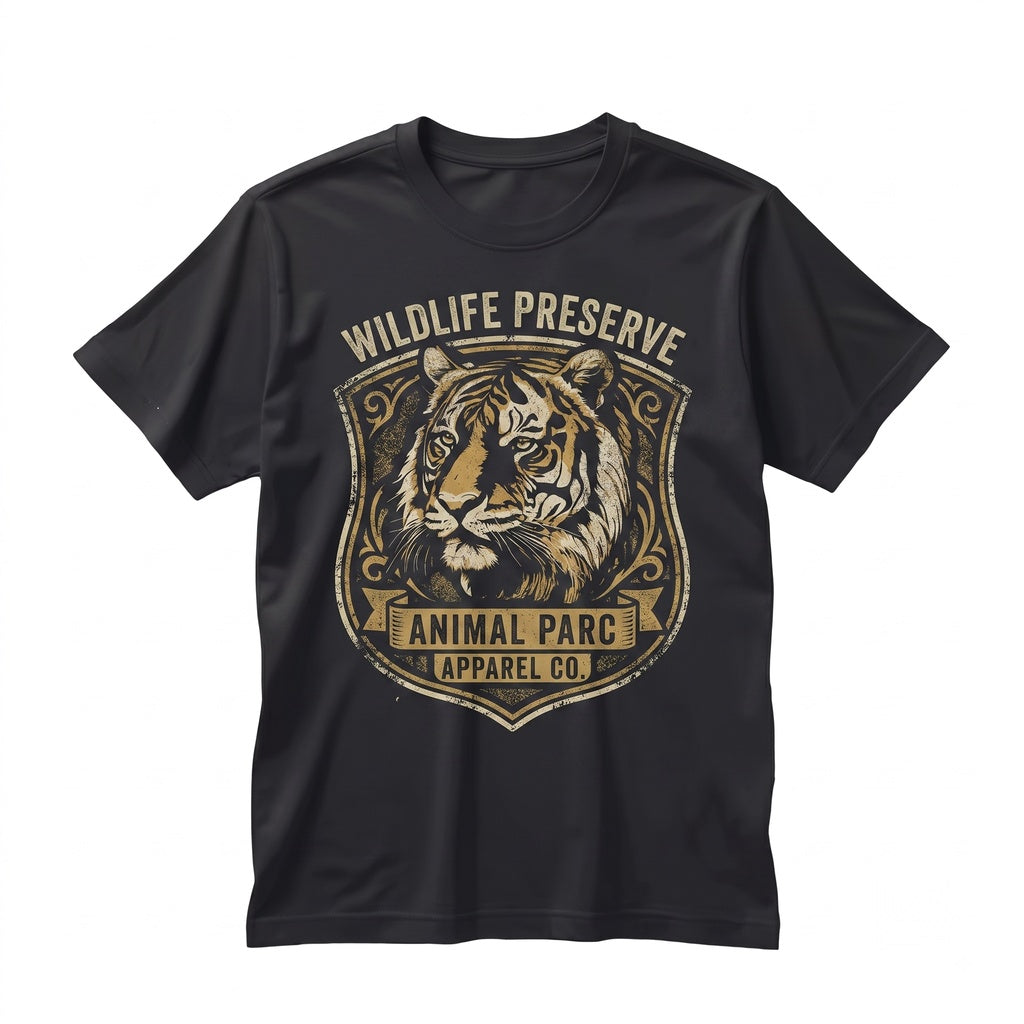 Vintage Tiger Graphic Retro Big Cat Wildlife Animal 90s Y2K Streetwear Pullover Hoodie Unisex TShirt