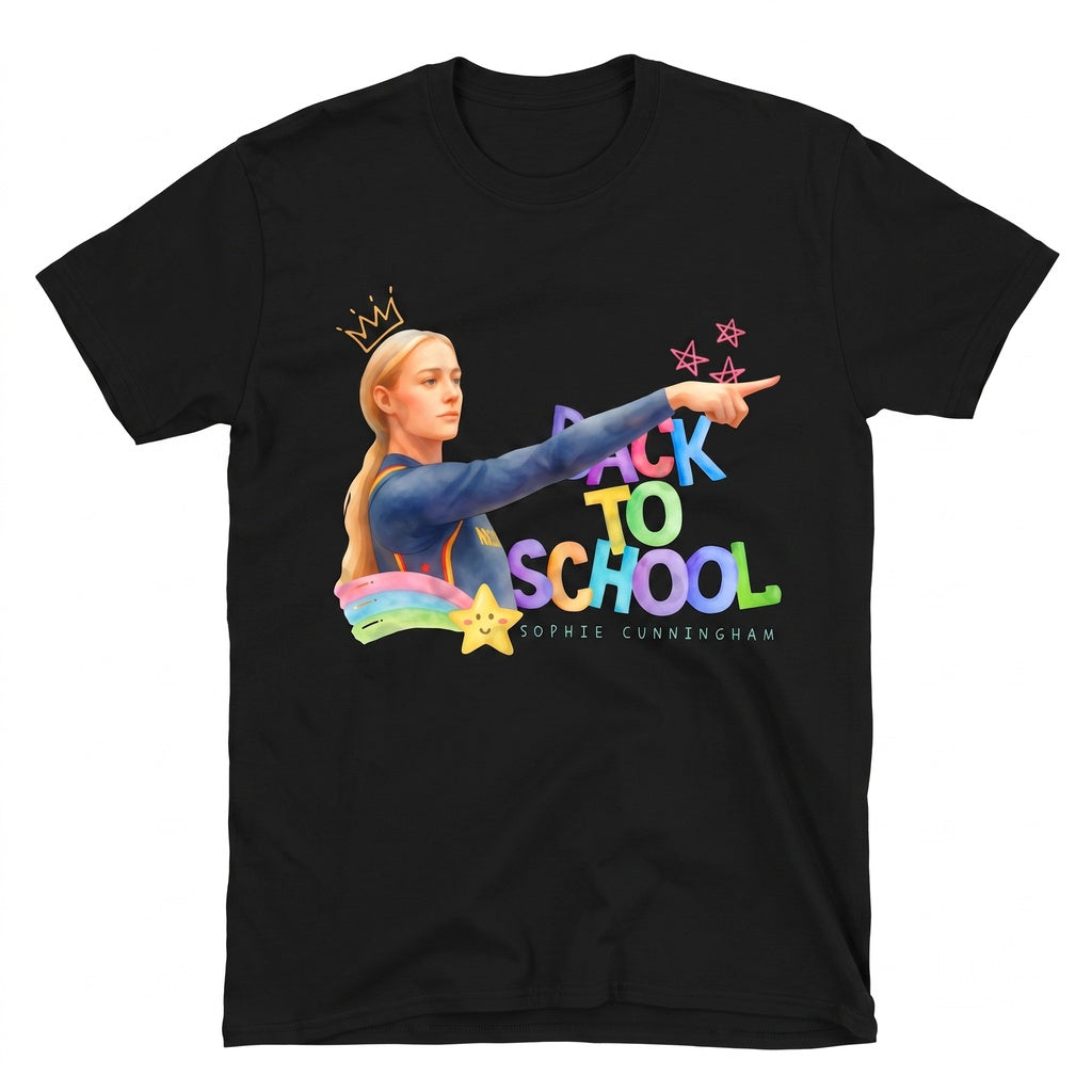 Sophie Cunningham Back To School Basketball Teacher Cute Graphic Apparel Unisex TShirt