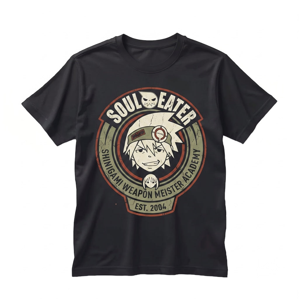 Soul Eater Maka Albarn Anime Graphic Scythe Meister Cotton Top Unisex TShirt