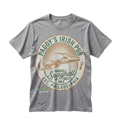 Paddys Irish Pub Vintage Retro Philadelphia Bar Graphic Unisex TShirt