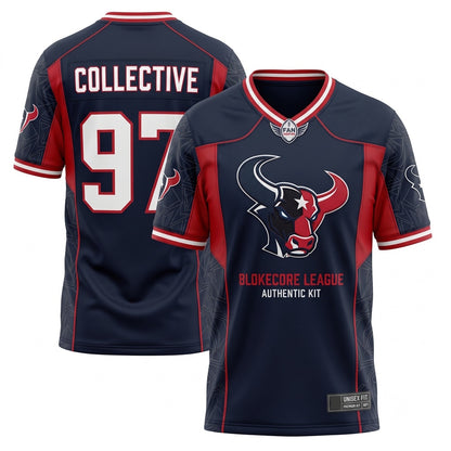 Unisex Football Game Day Fan Jersey - Breathable Lightweight Athletic Mesh