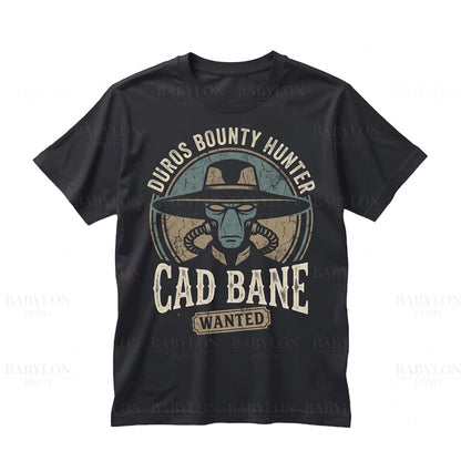 Vintage Cad Bane Galactic Bounty Hunter Sci-Fi Western Graphic Apparel Gift Unisex TShirt