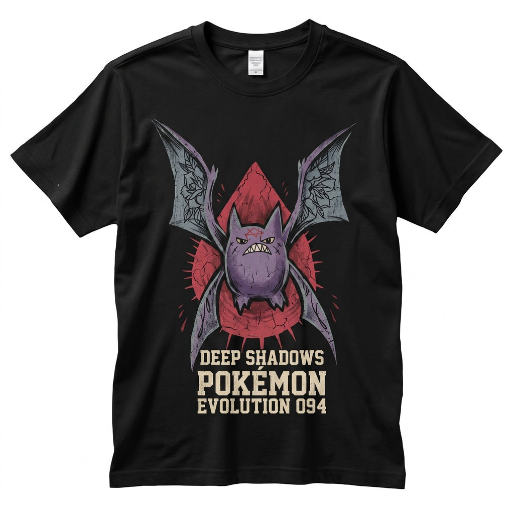 Crobat Vintage Gothic Anime Bat Sleeveless Graphic Y2K Dark Kawaii Streetwear Unisex TShirt