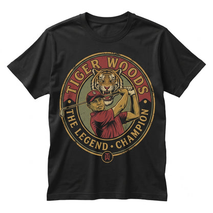 Vintage Golf Legend 90s Champion Bootleg Homage Graphic Sports Fan Unisex TShirt