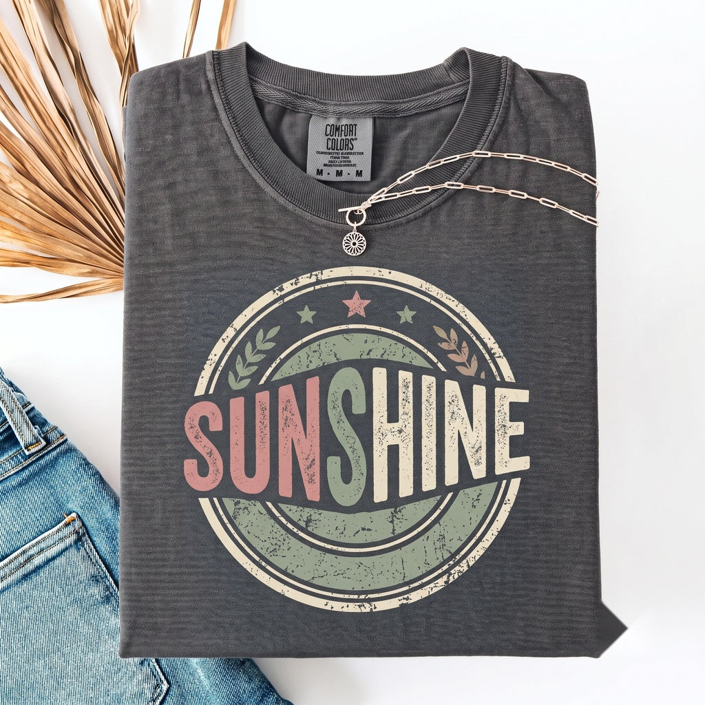 Sunshine Colorful Pastel Beach Ready Summer Vacation Graphic Unisex TShirt