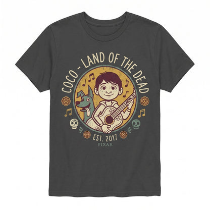 Coco Miguel Rivera Dante Sugar Skull Day of the Dead Skeleton Calavera Balloon Unisex TShirt