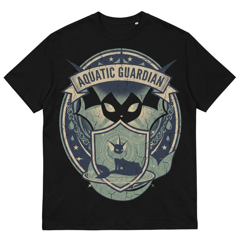 Vintage Vaporeon Graphic Retro Anime Gamer Washed Unisex TShirt
