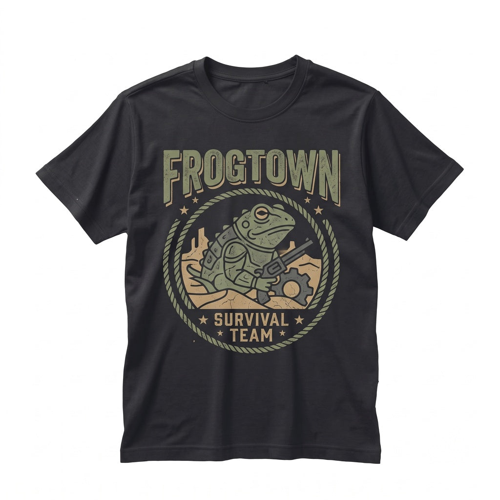 Hell Comes To Frogtown Vintage 1988 Sci-Fi Cult Movie Graphic Unisex TShirt