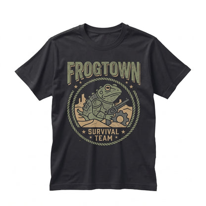 Hell Comes To Frogtown Vintage 1988 Sci-Fi Cult Movie Graphic Unisex TShirt