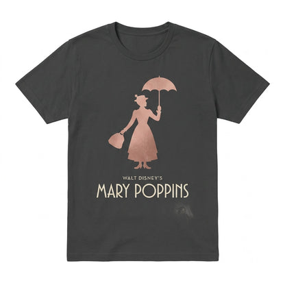 Watercolor Mary Poppins Bert Paper Doll Practically Perfect Magic Bag Theme Park Vacation Unisex TShirt